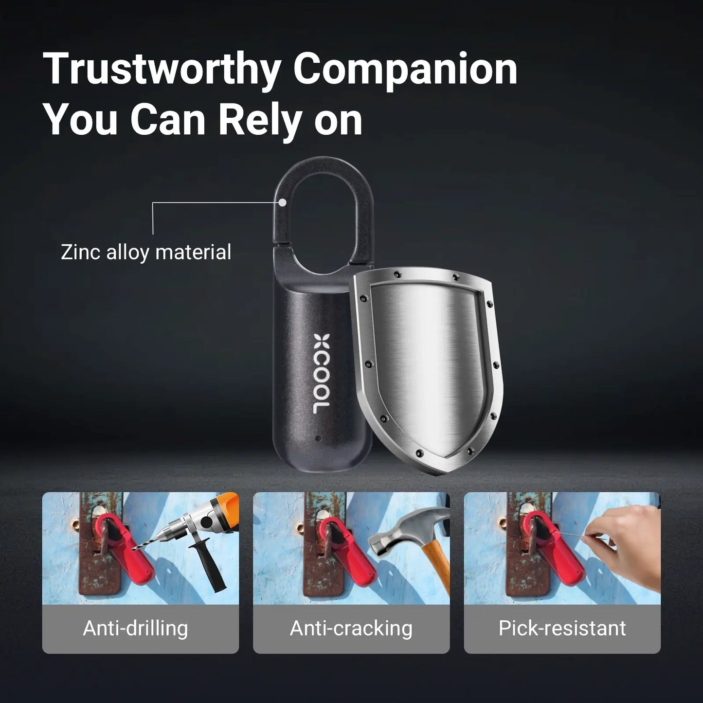 Skanto | InstaSecure Fingerprint Padlock