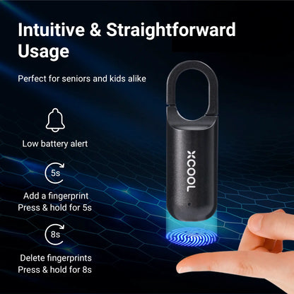 Skanto | InstaSecure Fingerprint Padlock