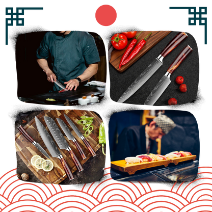 Japanese Knives in the Fire Land Series
