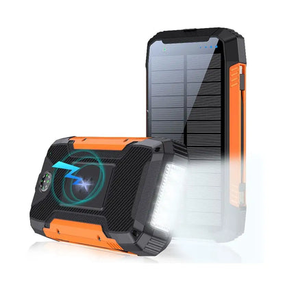 Skanto | 30000mAh Solar Charger Wireless Waterproof Power Bank External