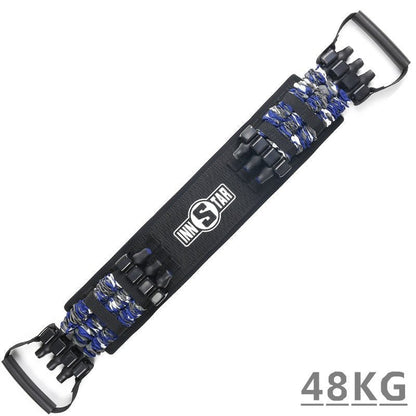BowLift | Resistance Band and Bar Set | Adjustable Strength | Portable Home Gym Equipment