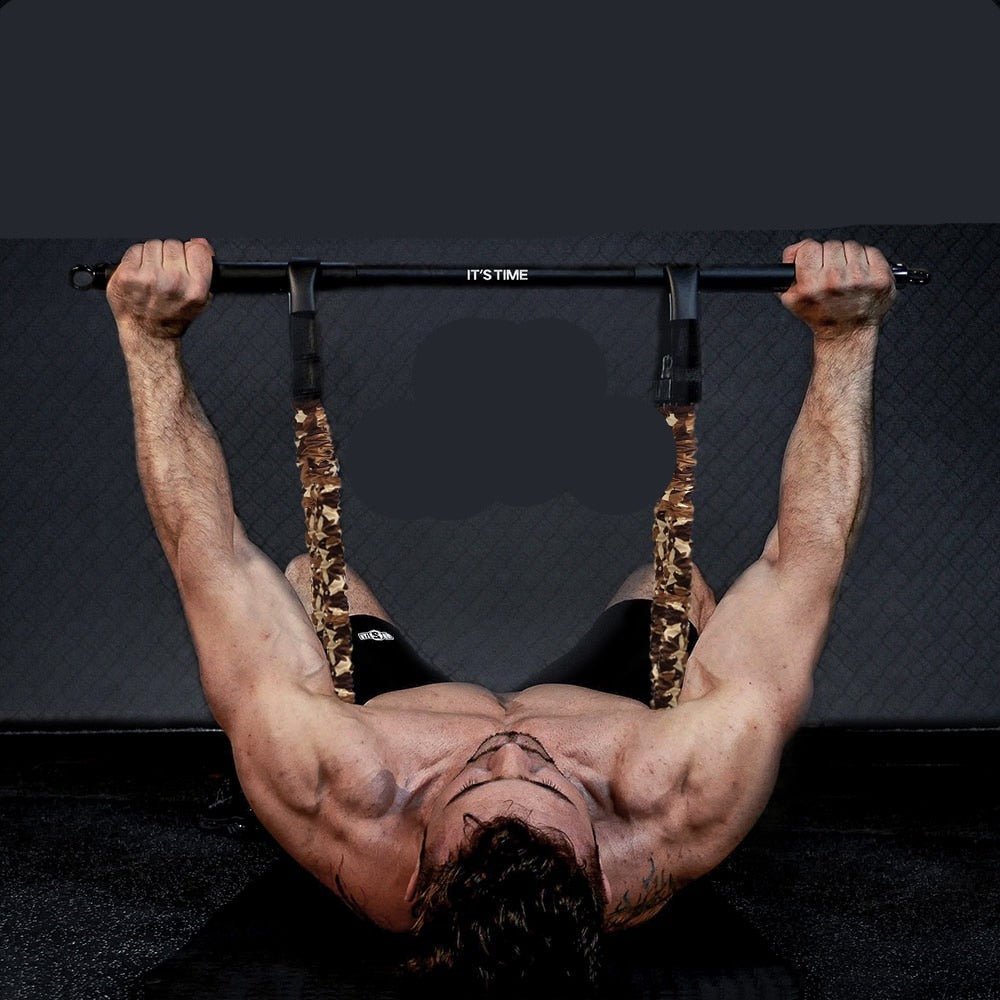 BowLift | Resistance Band and Bar Set | Adjustable Strength | Portable Home Gym Equipment