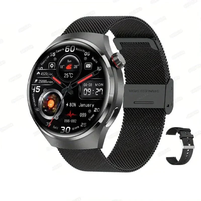 Skanto | Smart Blood Sugar Monitor Smartwatch for Men