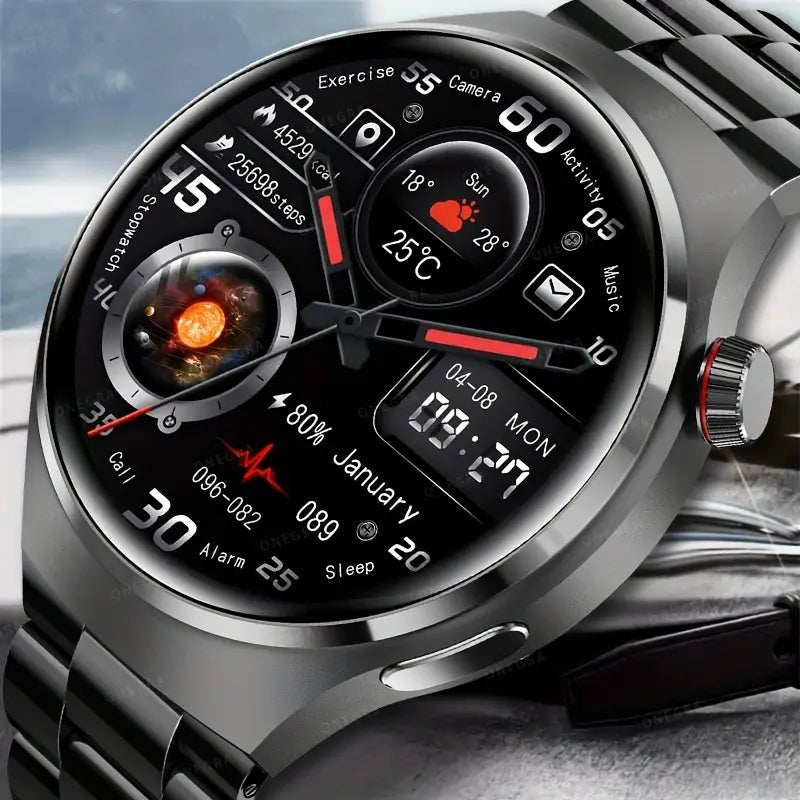 Skanto | Smart Blood Sugar Monitor Smartwatch for Men