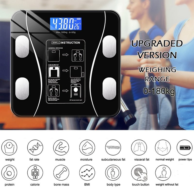 Skanto | Fitscale – Intelligent Body Analysis Scale for Health Monitoring and Progress Tracking