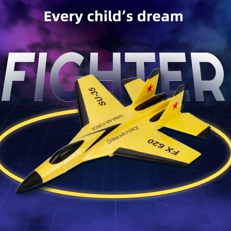 Skanto | Fizzy Plane - Remote Control Fighter Hobby Plane Glider