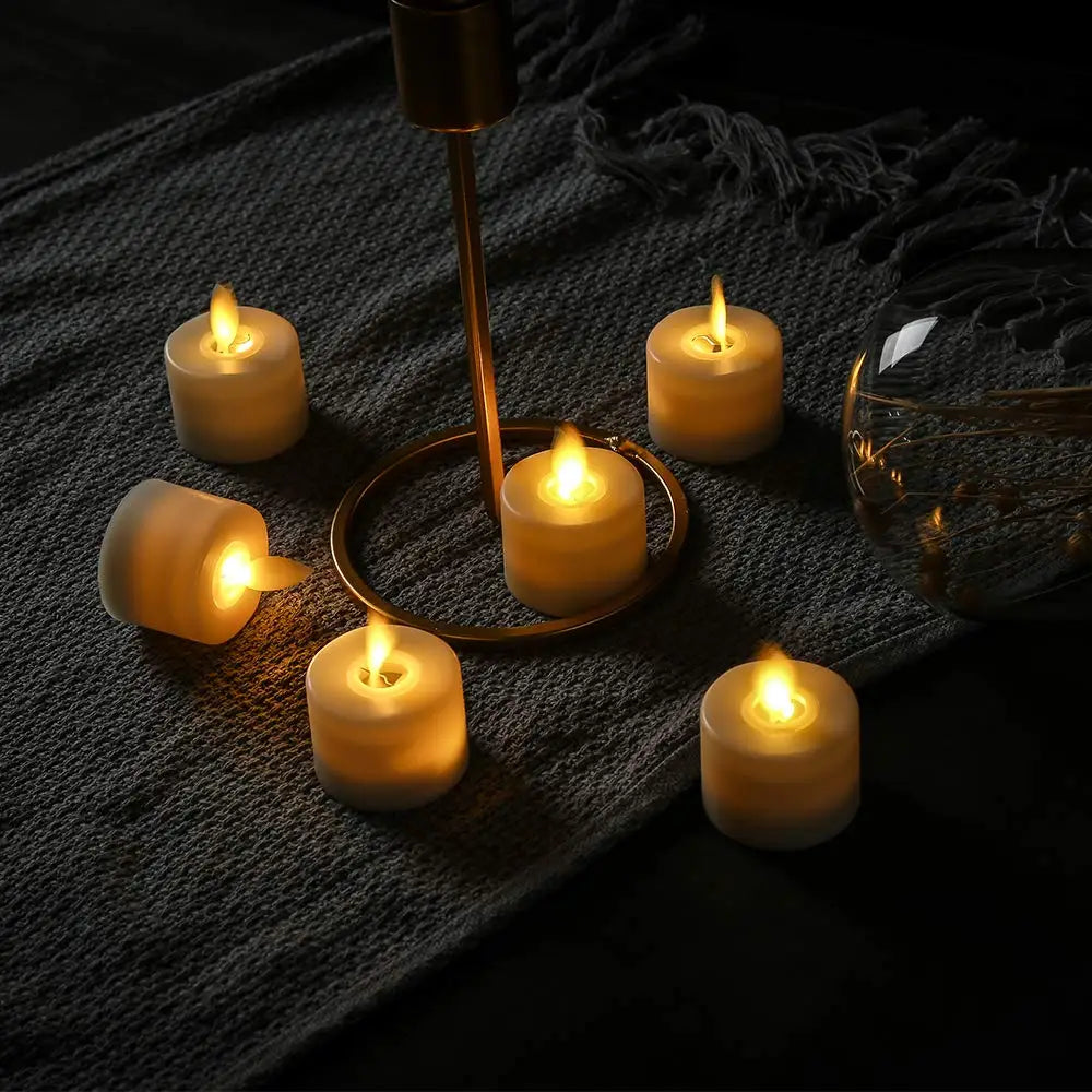 BowLift | LED Candle Set Remote Control Flickering