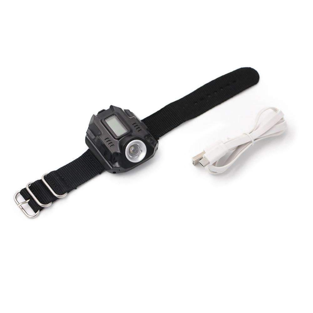 BowLift | LED Flashlight Watch - LED Wrist Light Rechargeable Waterproof Lamps for Outdoor
