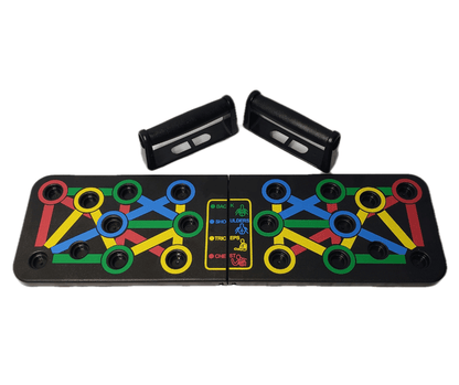 Skanto | FlexCore Trainer – 14-in-1 Push-Up Board for Upper Body Workouts
