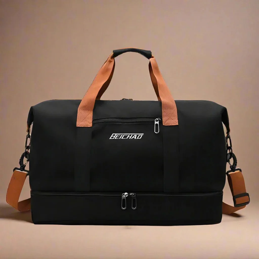 BowLift | STRIDEGEAR – Waterproof Duffel Bag with Shoe Compartment & Dry-Wet Separation