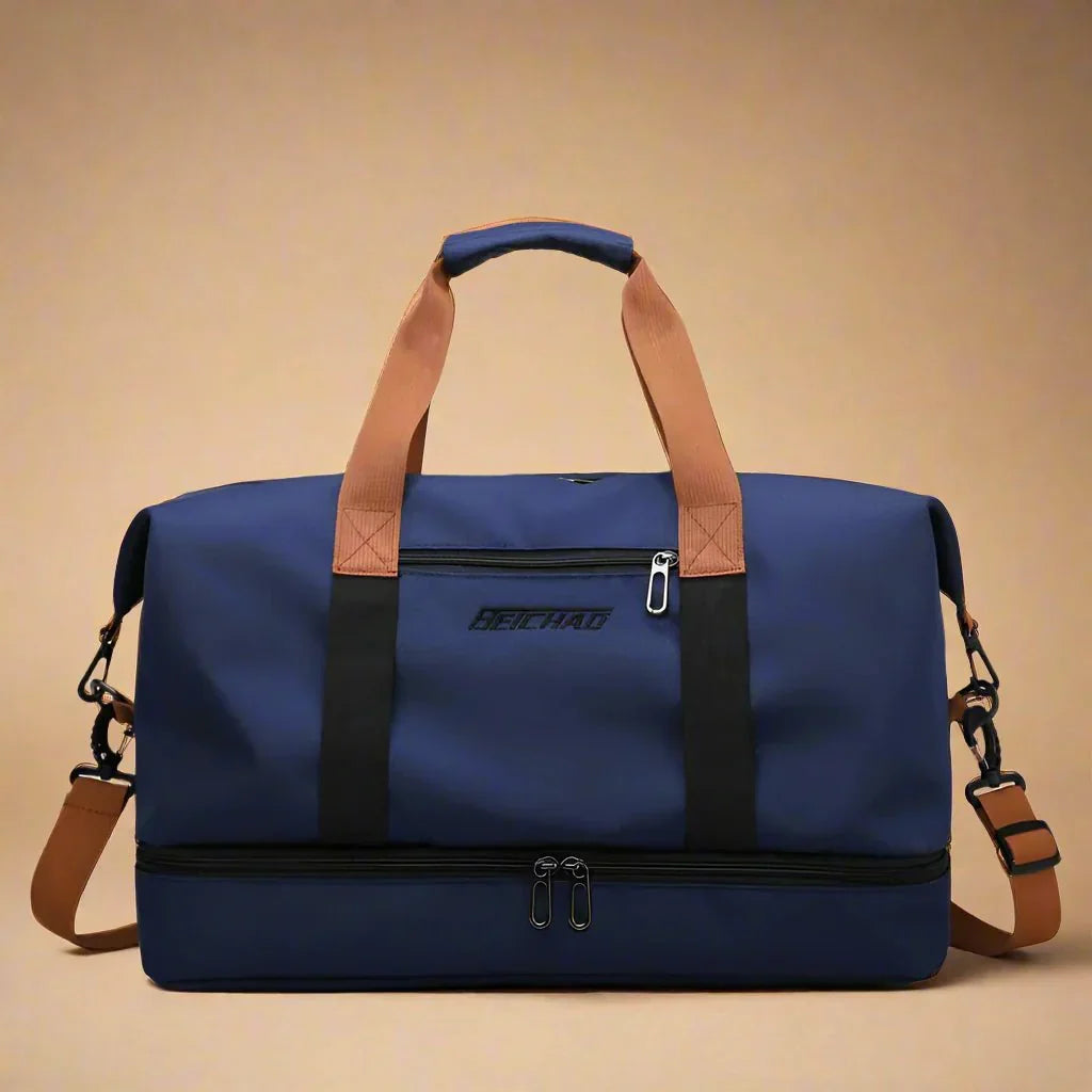 BowLift | STRIDEGEAR – Waterproof Duffel Bag with Shoe Compartment & Dry-Wet Separation