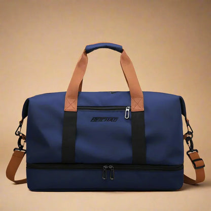 Skanto | STRIDEGEAR – Waterproof Duffel Bag with Shoe Compartment & Wet-Dry Separation