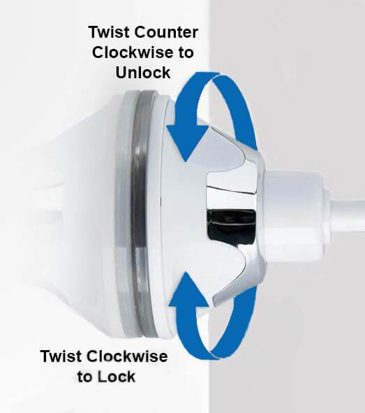 Skanto | ReflectFlex LED Magnifying Mirror with Flexible Gooseneck | 10x Magnification | Daylight LED | Cosmetic Mirror