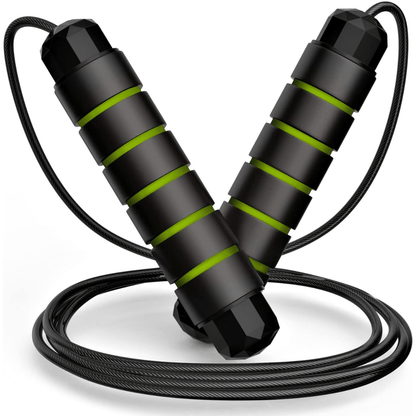 BowLift | Flexijump Adjustable Jump Rope – Tangle-Free Speed Skipping Rope – Cardio, Weight Loss & Coordination Training – Comfortable Foam Handles