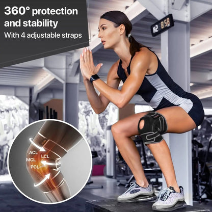 Skanto | FlexiKnee Brace – Adjustable Knee Brace for Plus Sizes