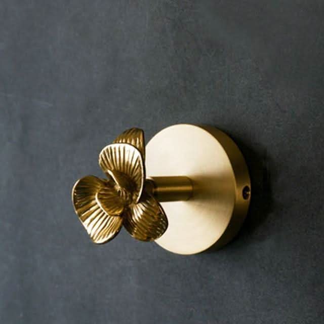 Skanto | Brass Animal Wall Hook Rack Gold Accents