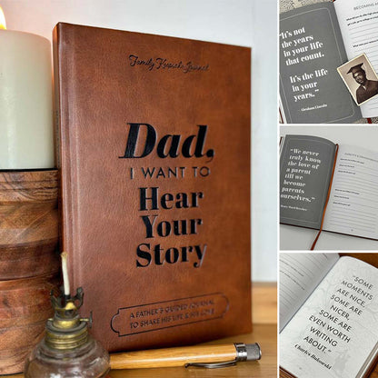 Skanto | Dad, I Want to Hear Your Story | Legacy Edition Book | Over 250 Questions