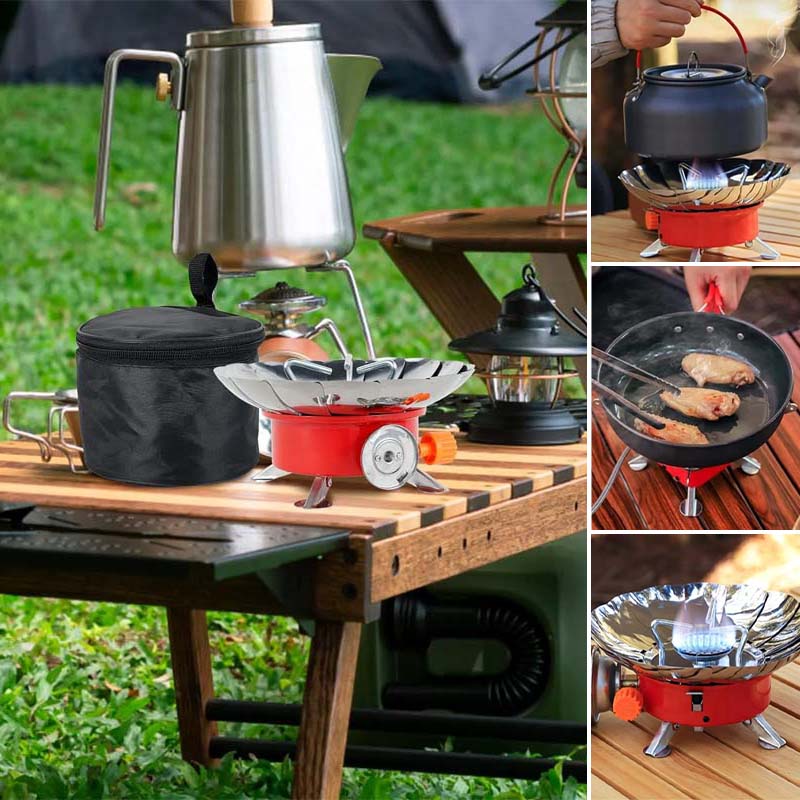 Skanto | Stainless Steel Gas Stove For Outdoor Camping