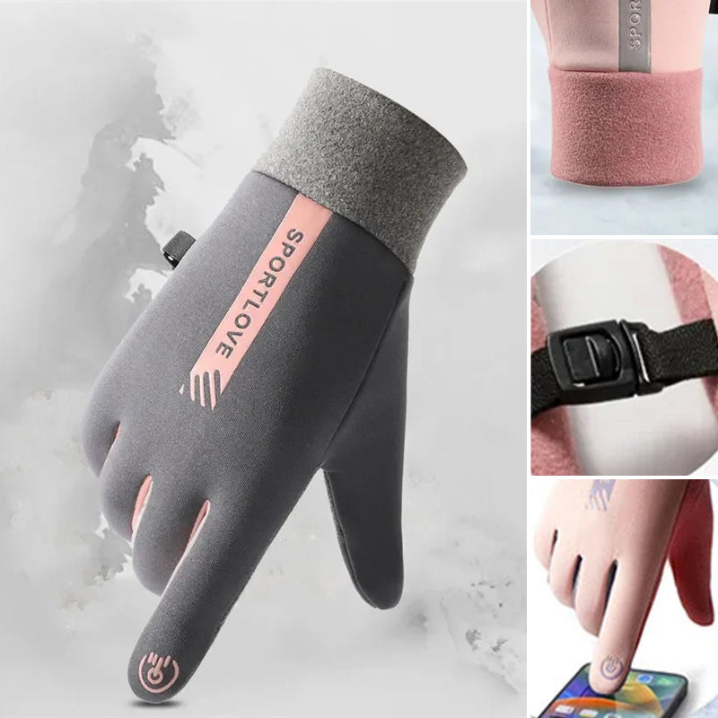 BowLift | Waterproof finger touchscreen gloves, non-slip and cold-resistant