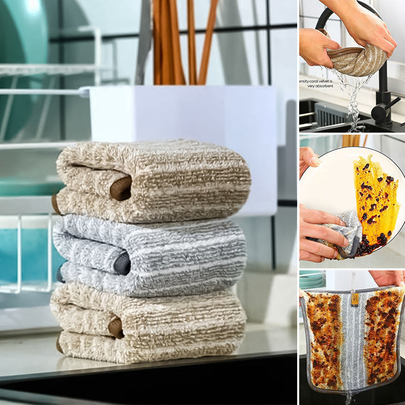 Bamboo Reusable Cleaning Dishcloth | Bowlift