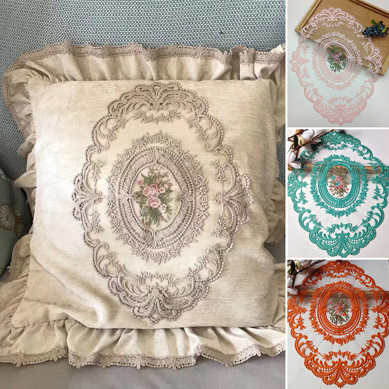 Handmade Crochet Lace Tablecloth Doilies | Skanto