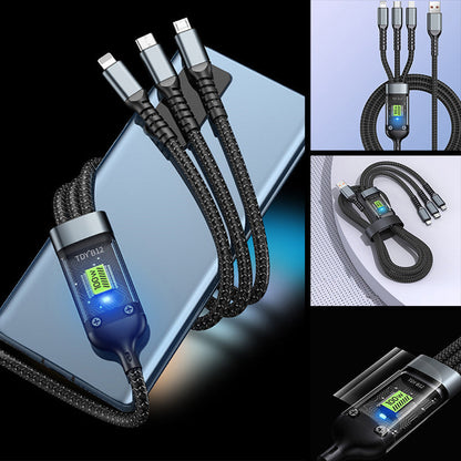 BowLift | Super Fast Charging 3-in-1 Data Cable