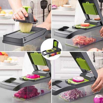 Skanto | 12-in-1 Manual Vegetable Chopper