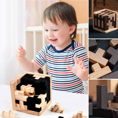 Wooden Brain Teaser Game