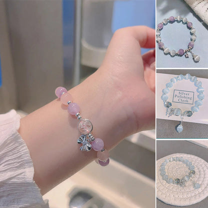 Skanto | Cat Eye Crystal Butterfly Bracelet