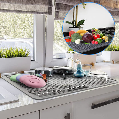 BowLift | Heat-Resistant Silicone Stove Cover Mat & Utensils