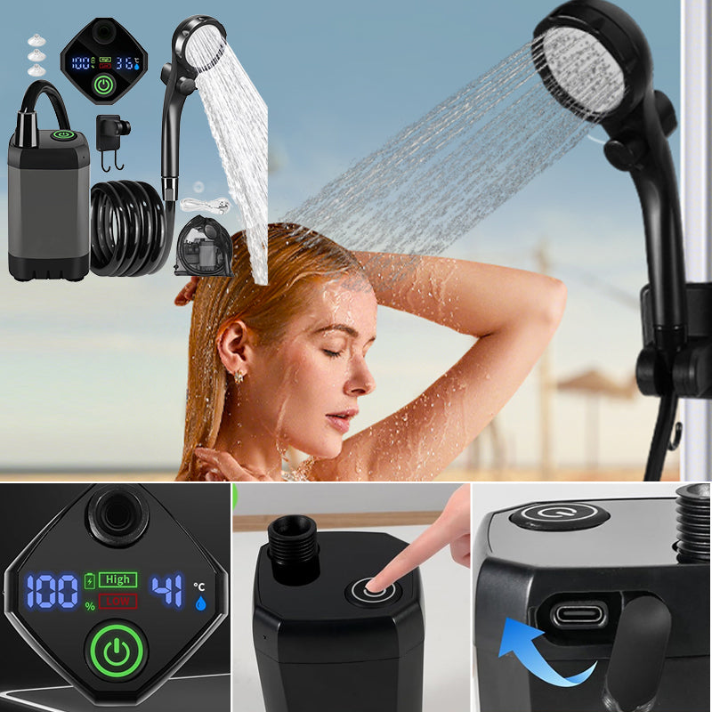 Skanto | Portable Rechargeable Outdoor Camping Shower Pump