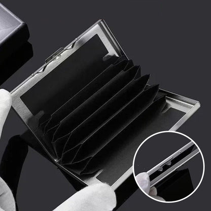 Kalsten | Ultral thin card case with theft and demagnetization protection