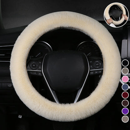 Universal Plush Steering Wheel Cover for Car | Karnz