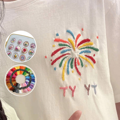 BowLift | Small Flower Frame Embroidery Kit