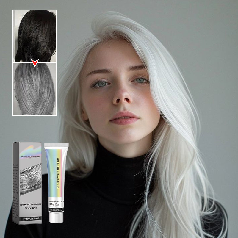 Skanto | 2-in-1 Natural Essence Extract Silver Hair Color