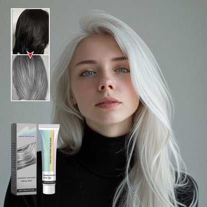 Skanto | 2-in-1 Natural Essence Extract Silver Hair Color