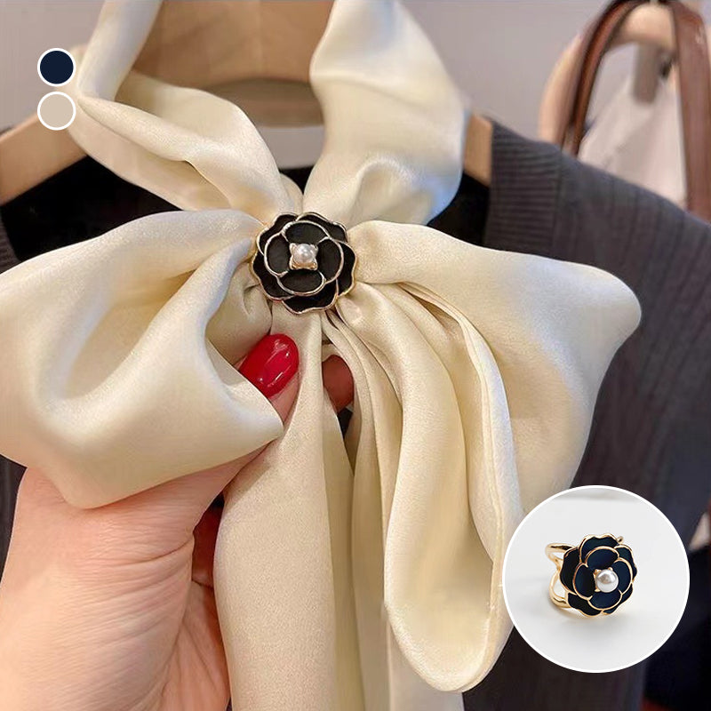 Camellia Scarf Buckle Bowlift