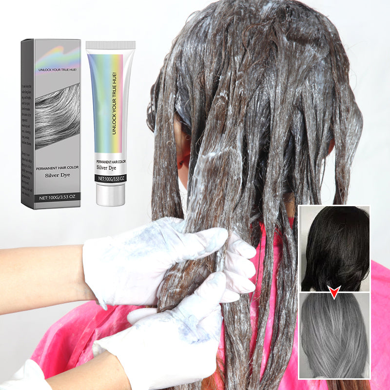 Skanto | 2-in-1 Natural Essence Extract Silver Hair Color