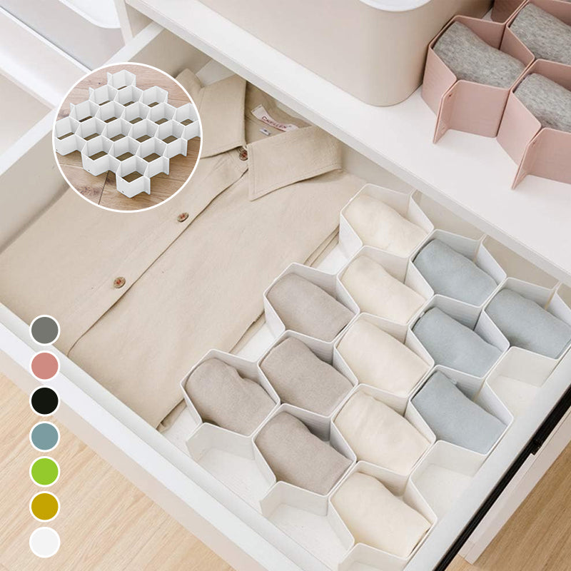 Honeycomb Drawer Divider Organization