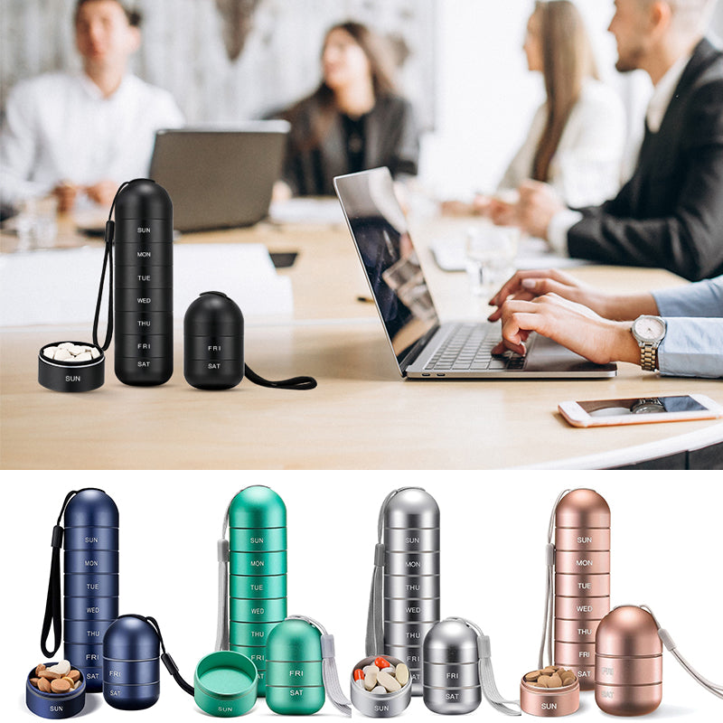 Brehn | 7-day portable pill box for travel