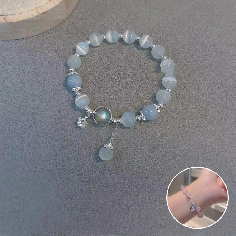 Skanto | Cat Eye Crystal Butterfly Bracelet