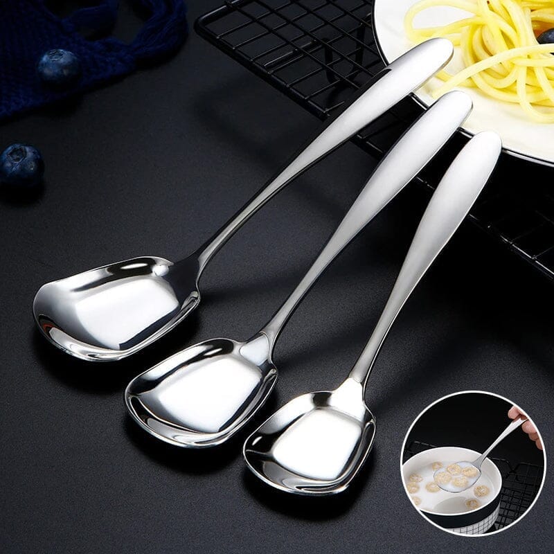 BowLift | Square Head Stainless Steel Spoon