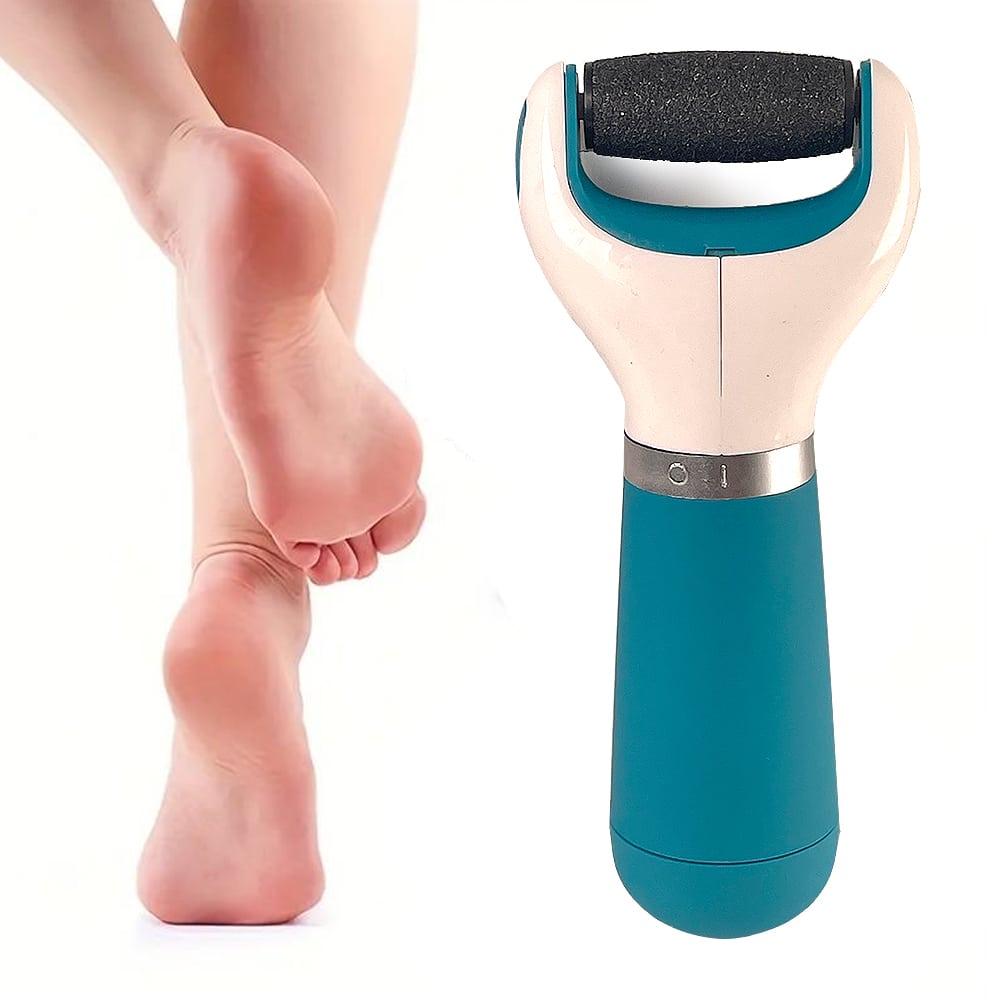 Skanto | SoftFoot Electric File – Pedicure Device with Diamond Head for Callus Removal