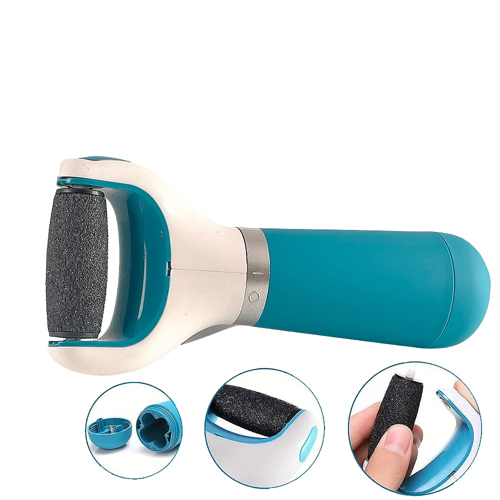Skanto | SoftFoot Electric File – Pedicure Device with Diamond Head for Callus Removal