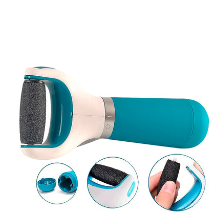Skanto | SoftFoot Electric File – Pedicure Device with Diamond Head for Callus Removal