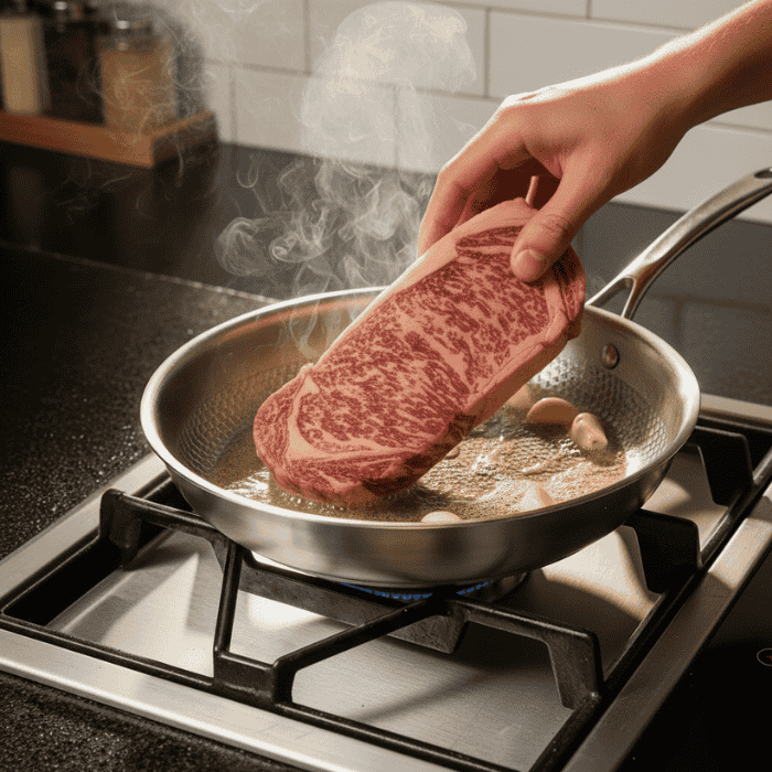 Skanto | Skanto Non-stick Titanium Pan for Perfect Searing