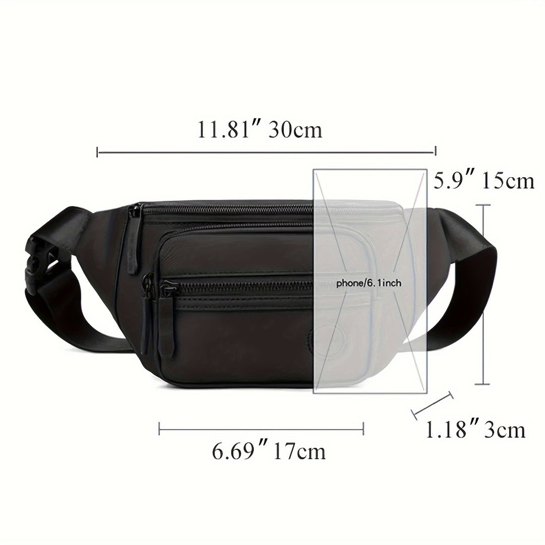 BowLift | Men's Hip Bag MotionGear – Multifunctional Crossbody Bag with Adjustable Strap