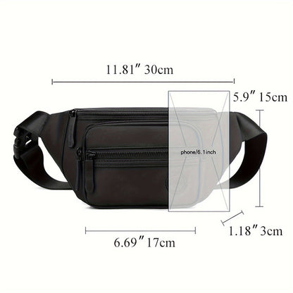 BowLift | Men's Hip Bag MotionGear – Multifunctional Crossbody Bag with Adjustable Strap