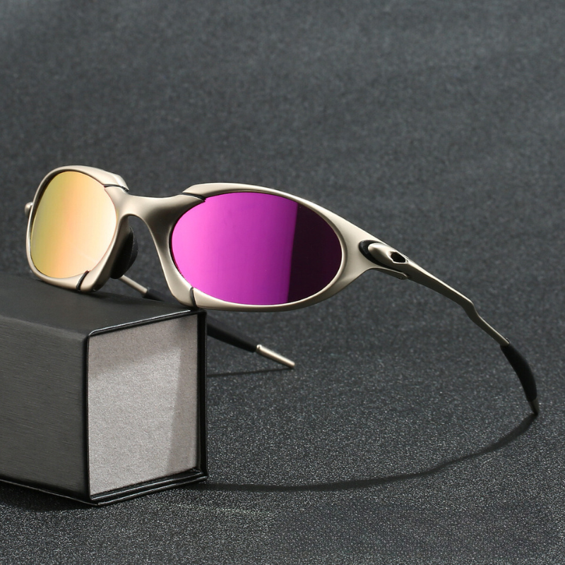 Skanto | Men's Sport Polarized Sunglasses – UV Protection with Lightweight Metal Frame