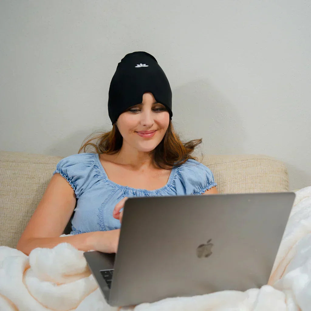 HeadRelax Warm-Cold Therapy Mask – Relieves Migraine & Headaches instantly | Brehn